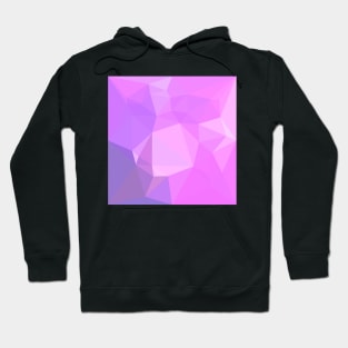 Medium Orchid Abstract Low Polygon Background Hoodie